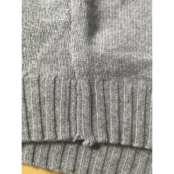 HATHAWAY PLATINUM Crewneck Argyle Sweater 100% Cashmere Made in Italy - Picture 8 of 8